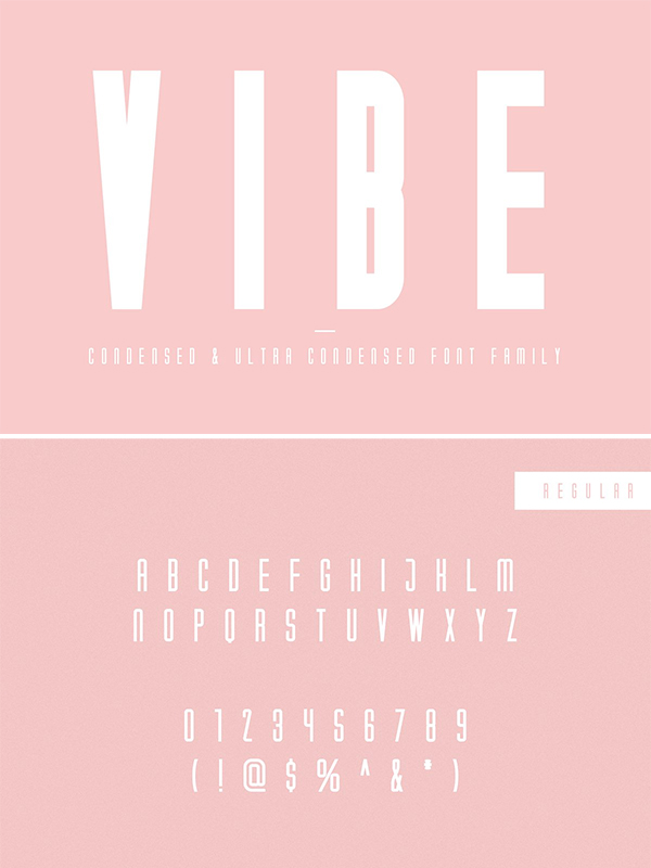 Vibe Condensed Font Family