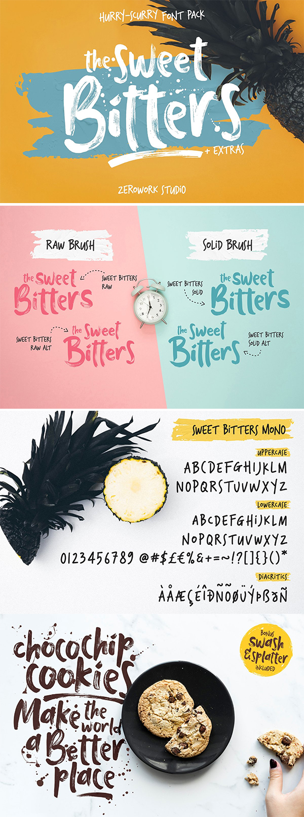 Sweet Bitters Font