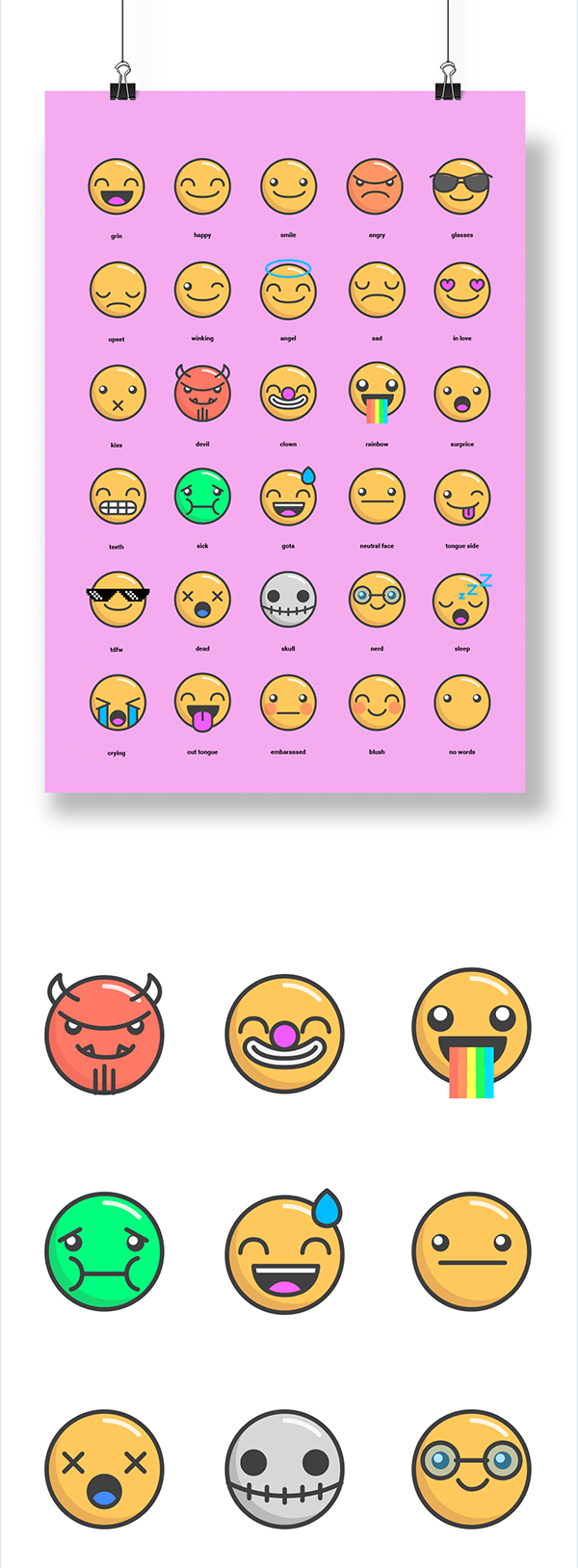 90 Free Emoji Icons