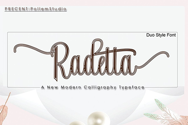 Radetta Stylish Font