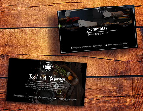 Onion Business Card Templates