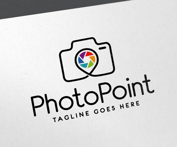 Photo Point Logo Template
