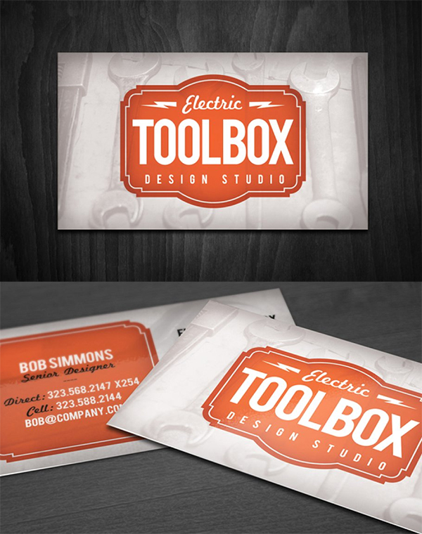 Toolbox Business Card Template