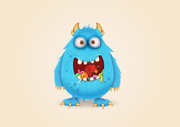 How to Create a Candy Monster Character in Adobe Illustrator