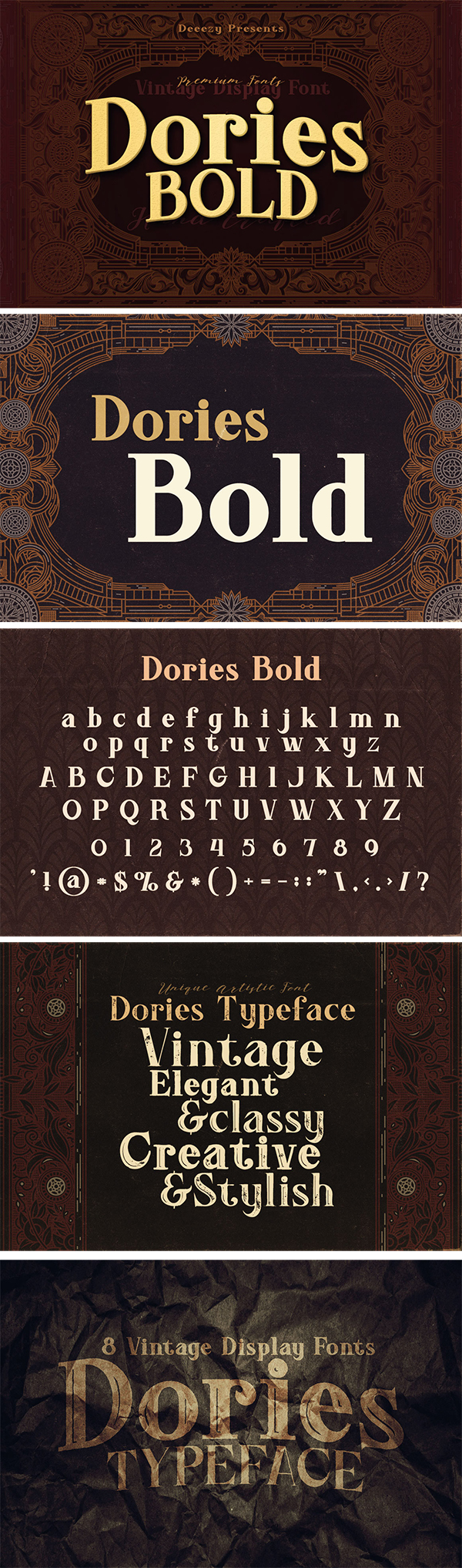 Dories Bold – Free Font