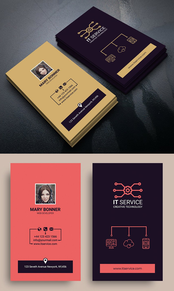 IT Professional Business Card