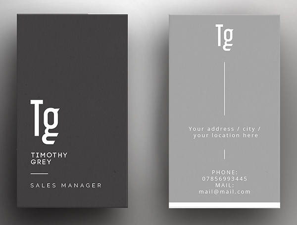Business Card template for Photoshop