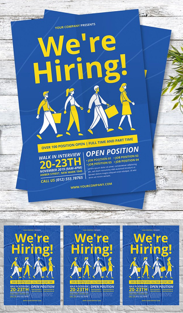 Job Vacancy Flyer