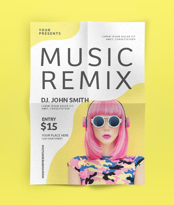Music Remix Flyer