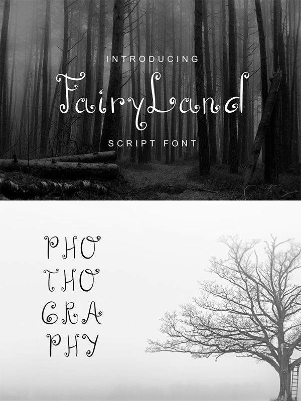 FairyLand - Script Font