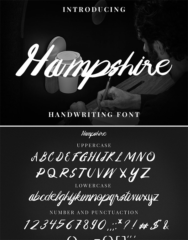 Hampshire Script Style