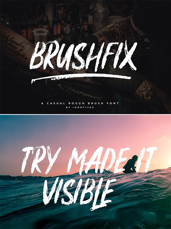 Brushfix Font