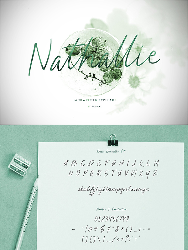 Creative Nathallie Script Font