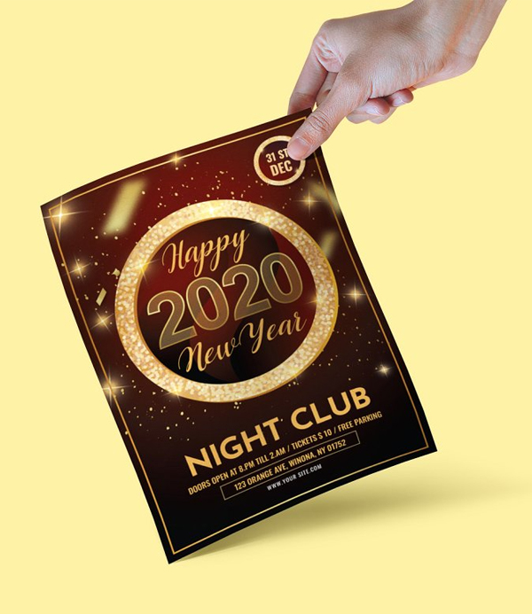 Best New Year Flyer