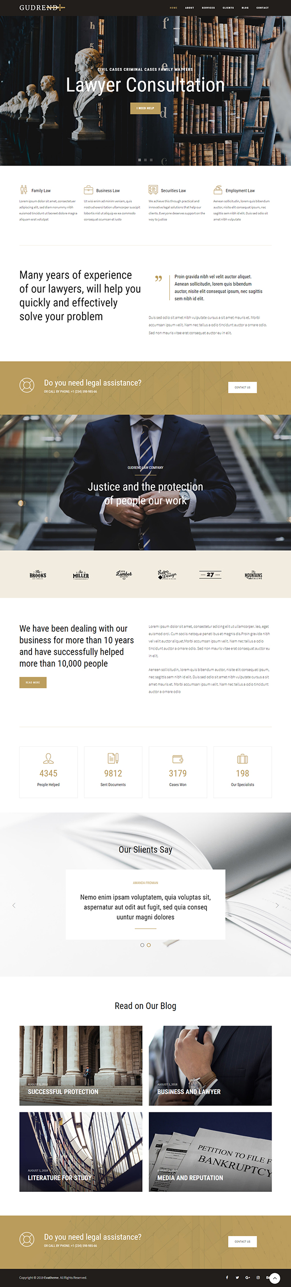 Quinet - Business Consulting WordPress Theme