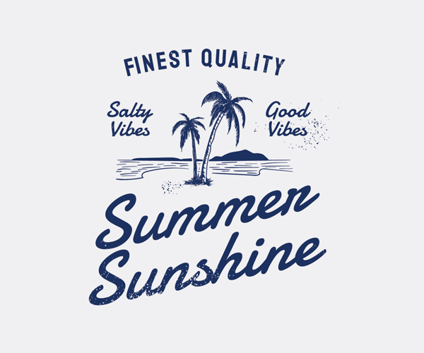 Summer Sunshine Badges Logo