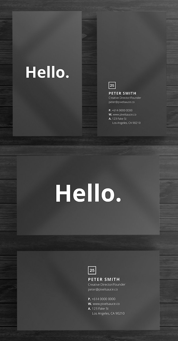 business card psd business card templates free download