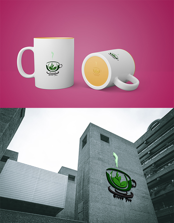 Green Tea Logo Design