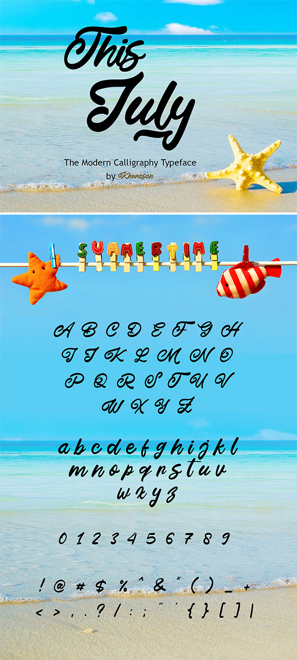 Awesome July Free Font