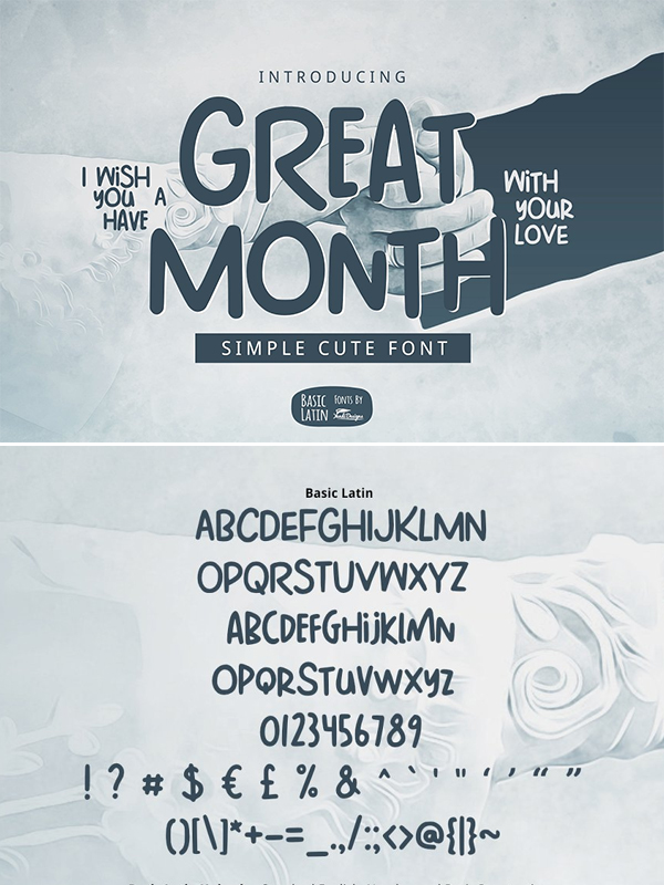 Great Month Font