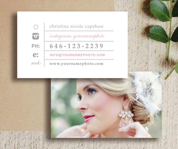 Awesome Wedding Photographer Business Cards