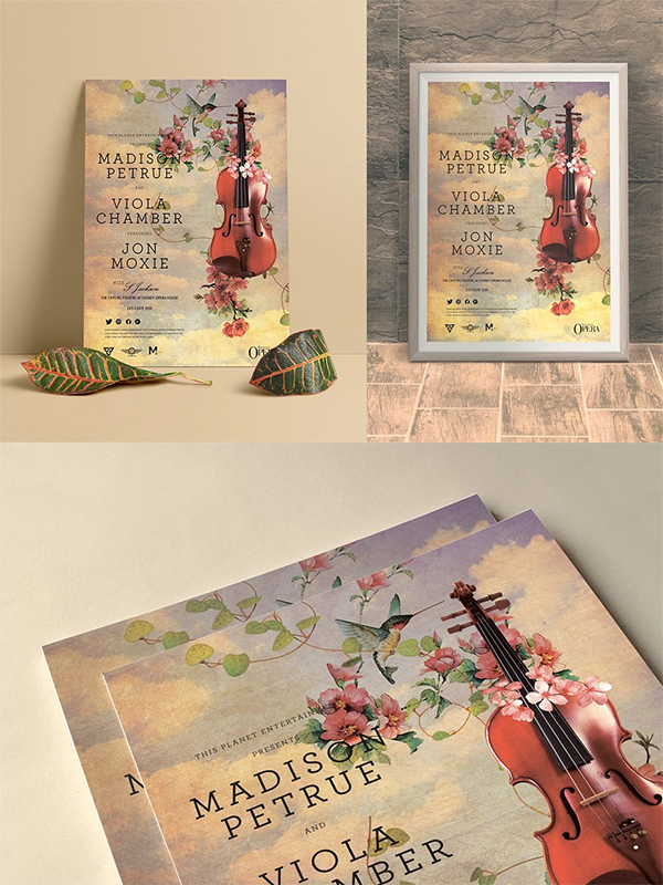 Classical Music Concert Poster