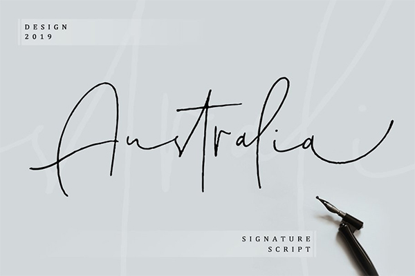 Australia Signature Script