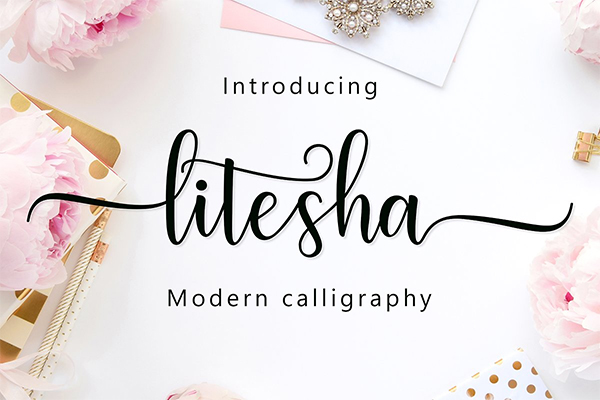 Litesha Script Font