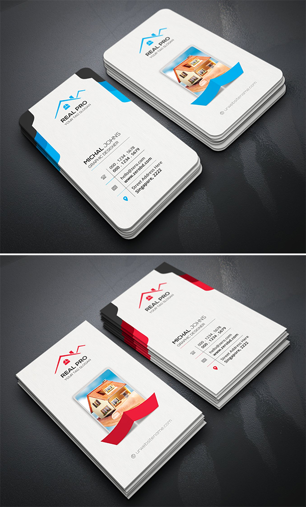 Awesome Simple Real Estate Business Card