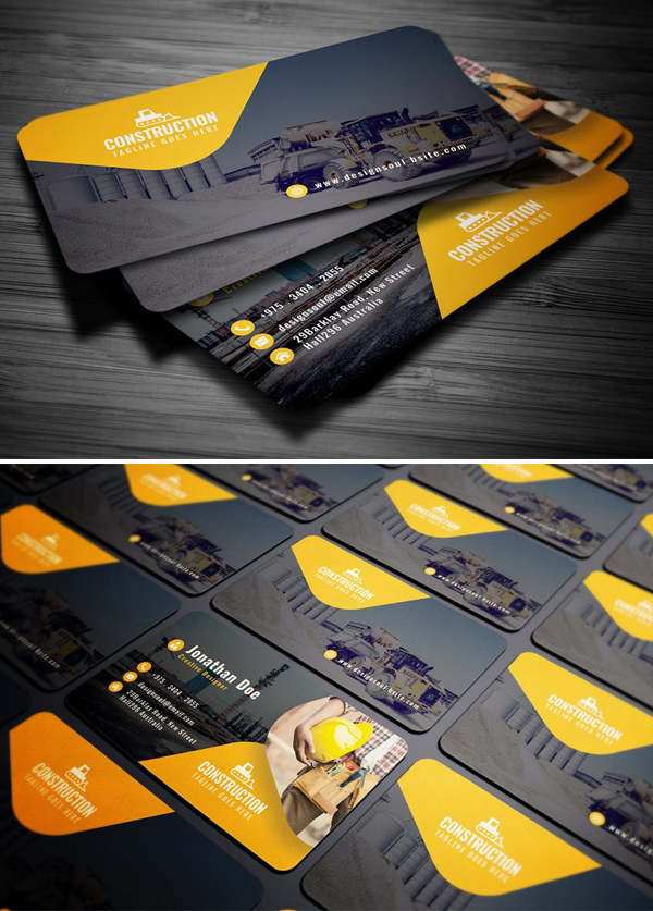 Creative Real Estate Business Card Templates Designs | Graphics Design ...