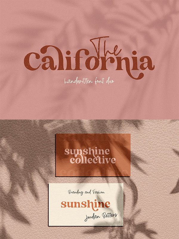 The California | Serif Font