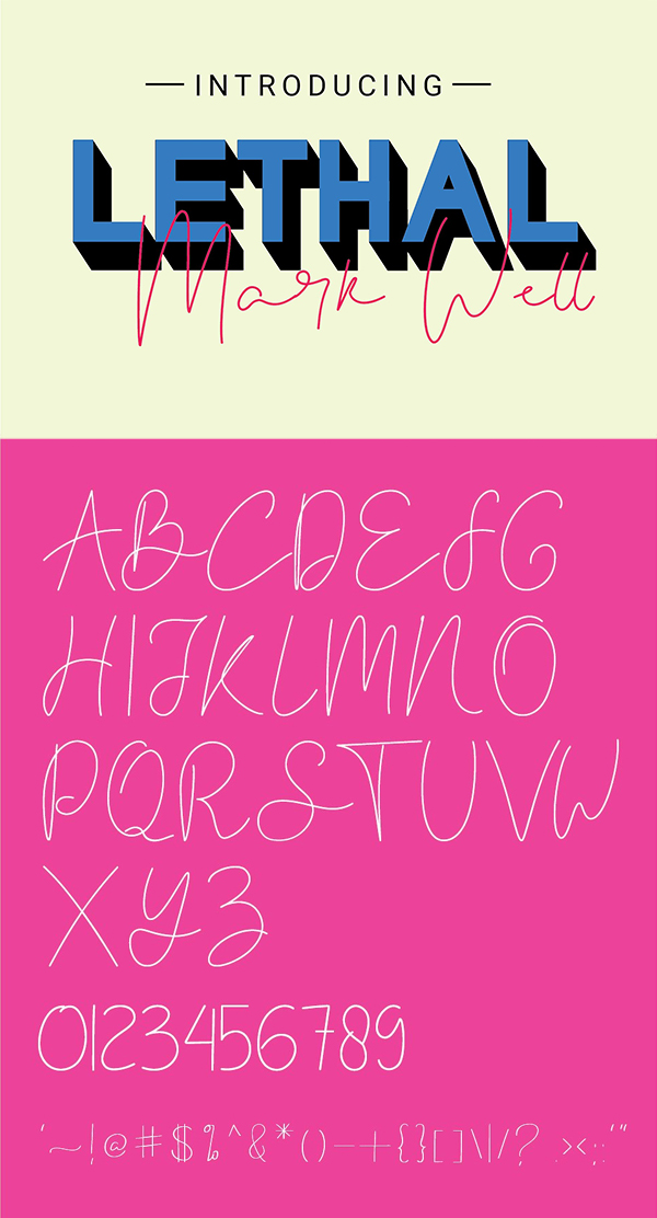 Lethal Markwell Duo Font