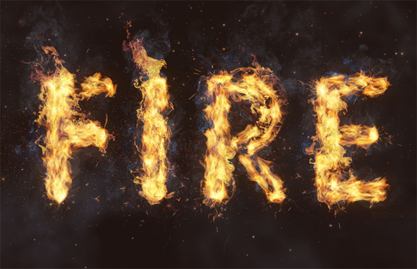 How to Create a Flame Text Effect in Adobe Photoshop