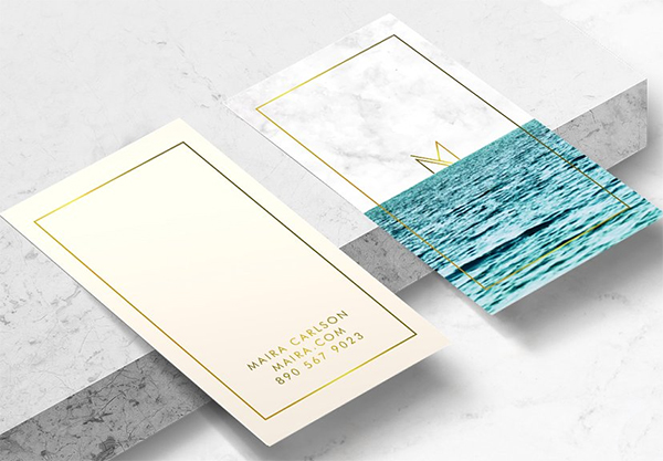Ocean Business Card Template