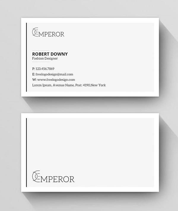 Simple Business Card Design