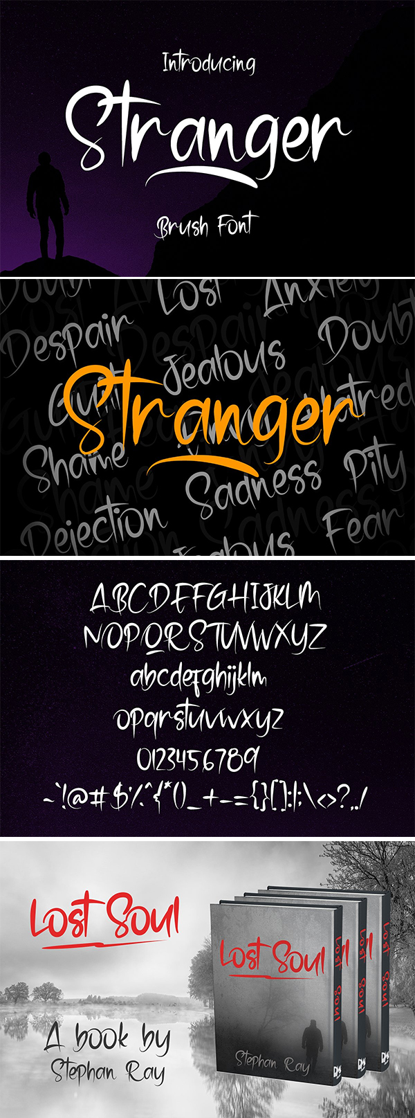 Stranger - Brush Font
