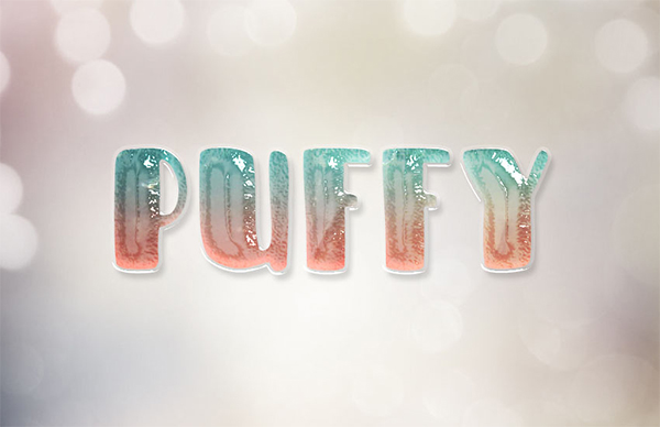How to Create a Glossy, Puffy Text Effect in Adobe Photoshop