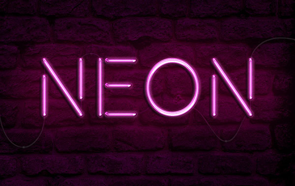 How to Create a Realistic Neon Light Text Effect in Adobe Photoshop