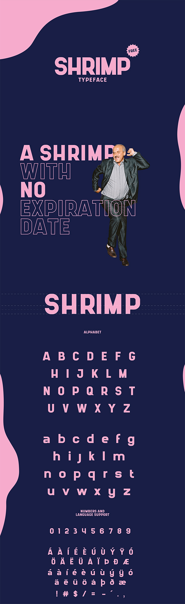 SHRIMP - Free Typeface