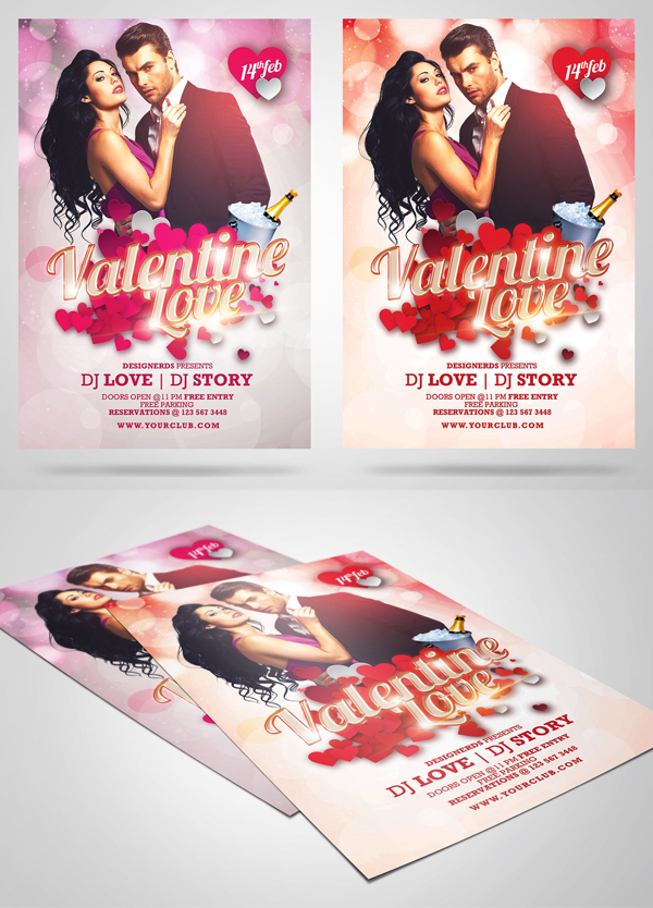 Valentine Love Flyer