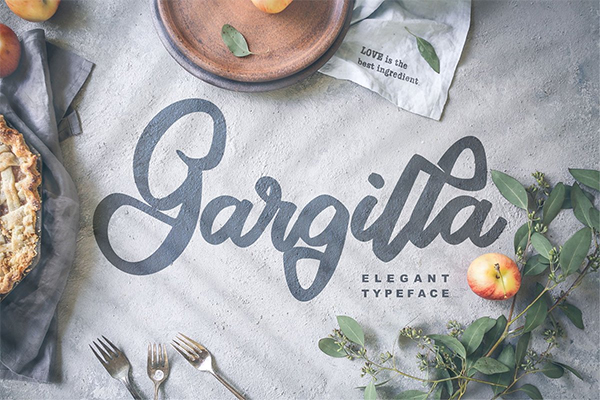 Gargilla | Elegant Typeface Font