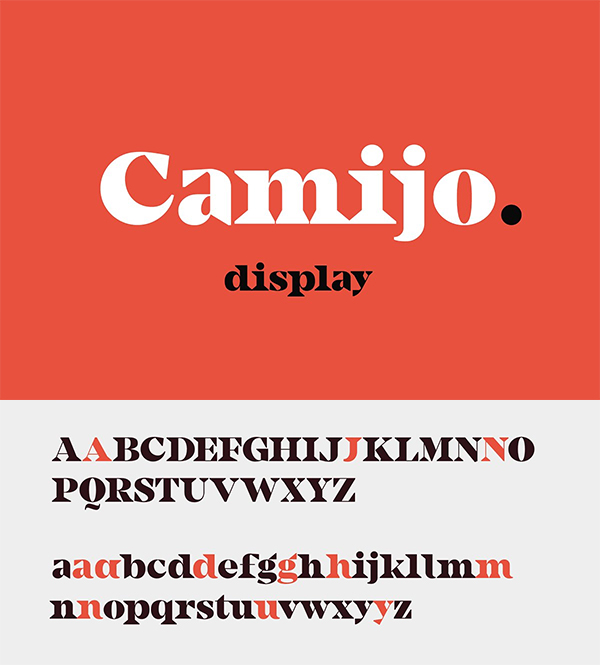 Camijo Display Serif Font