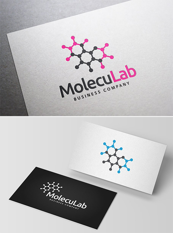 Moleculab Logo Design
