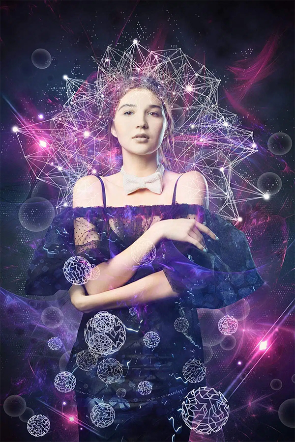 How to Create a 3D Abstract Photo Manipulation Style in Photoshop