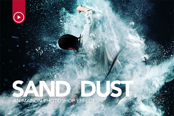 Sand Dust / Powder Explosion Photoshop Action