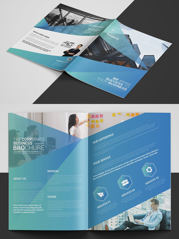 Stylish Bi-fold Brochure