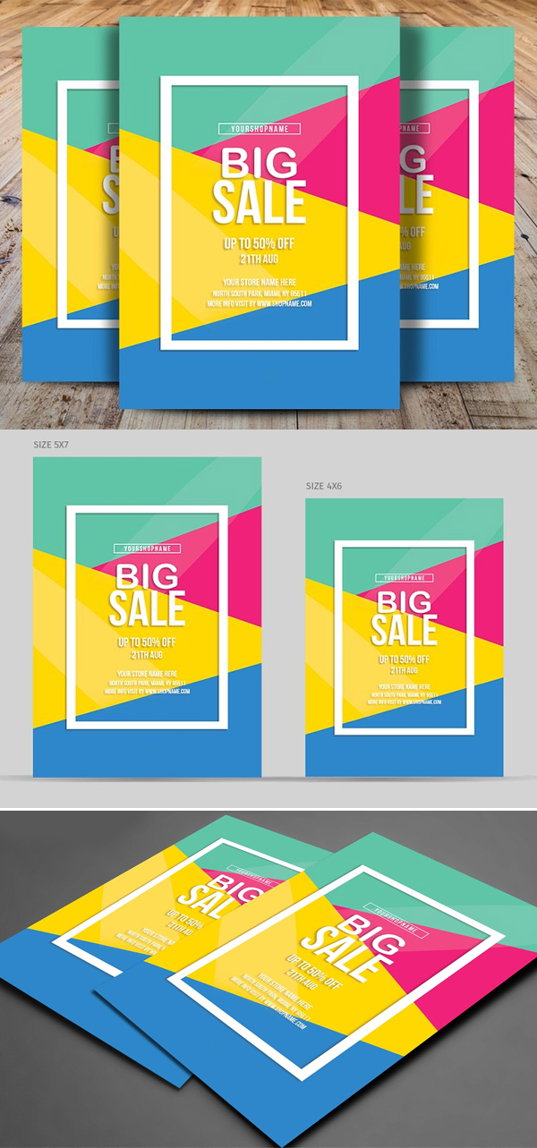 Perfect Big Sale Flyer Template