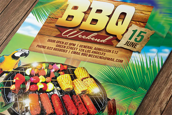 Barbecue Party Flyer