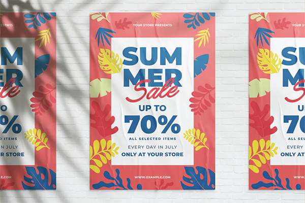 Awesome Summer Sale Flyer