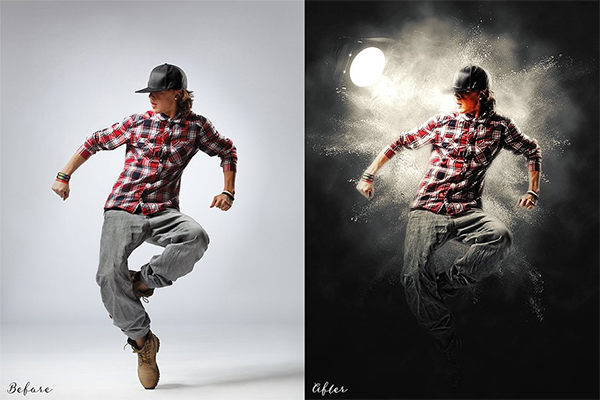 Light Effect - Photoshop Action
